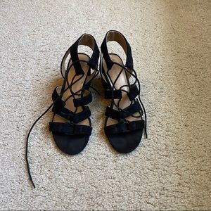 Nine West Strappy Block Heels